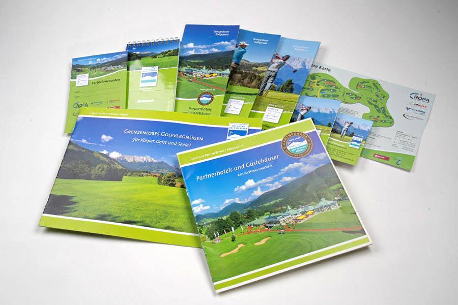 Golfclub Reit im Winkl, Printprodukte